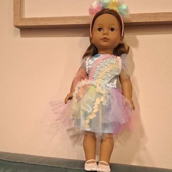 Pottery Barn Kids Other - Pottery Barn Kids Limited Edition Rainbow Fairy Gotz Rylee Doll